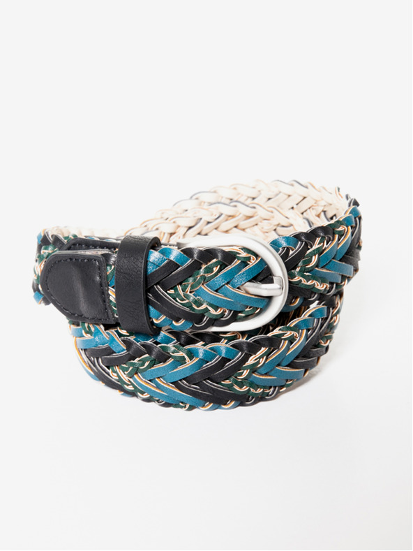 CAMAIEU Modro-črn pas CAMAIEU