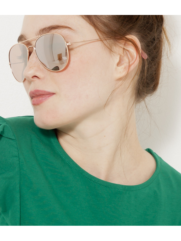 CAMAIEU Rožnata pilotska očala CAMAIEU