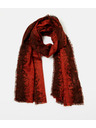 CAMAIEU Rdeče-črna šala CAMAIEU