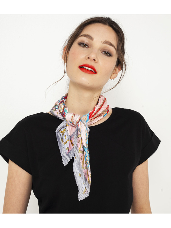 CAMAIEU Bel vzorčast šal CAMAIEU