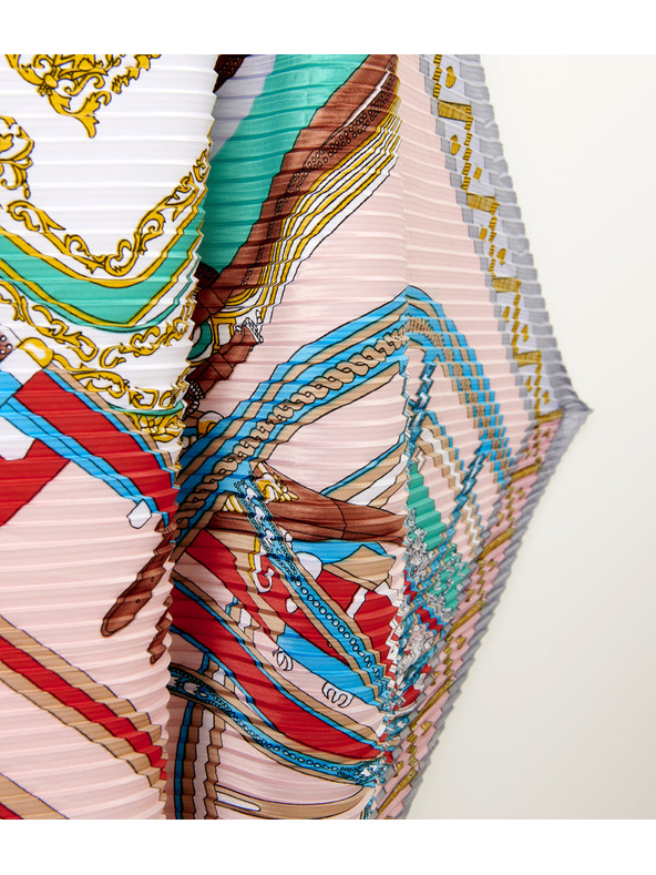 CAMAIEU Bel vzorčast šal CAMAIEU