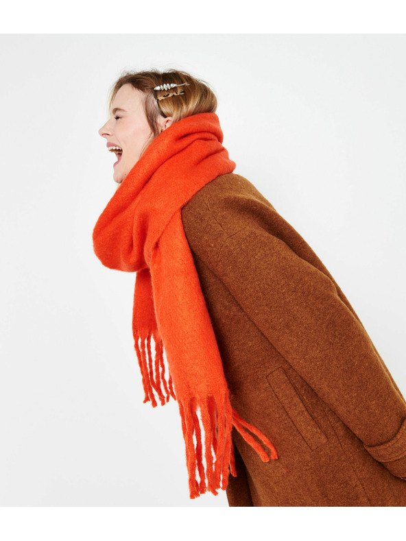 CAMAIEU Oranžen šal CAMAIEU
