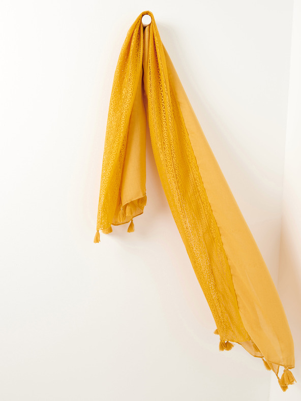 CAMAIEU Oranžen šal CAMAIEU