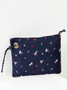 CAMAIEU Temno modra clutch torbica CAMAIEU