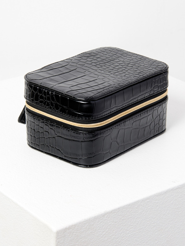 CAMAIEU Črna škatla za nakit CAMAIEU