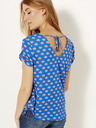 CAMAIEU Modra vzorčasta bluza CAMAIEU