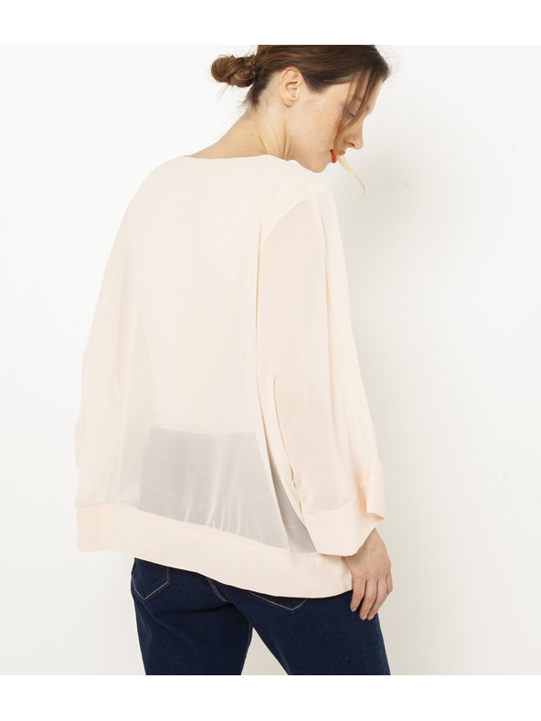 CAMAIEU Rožnata bluza CAMAIEU