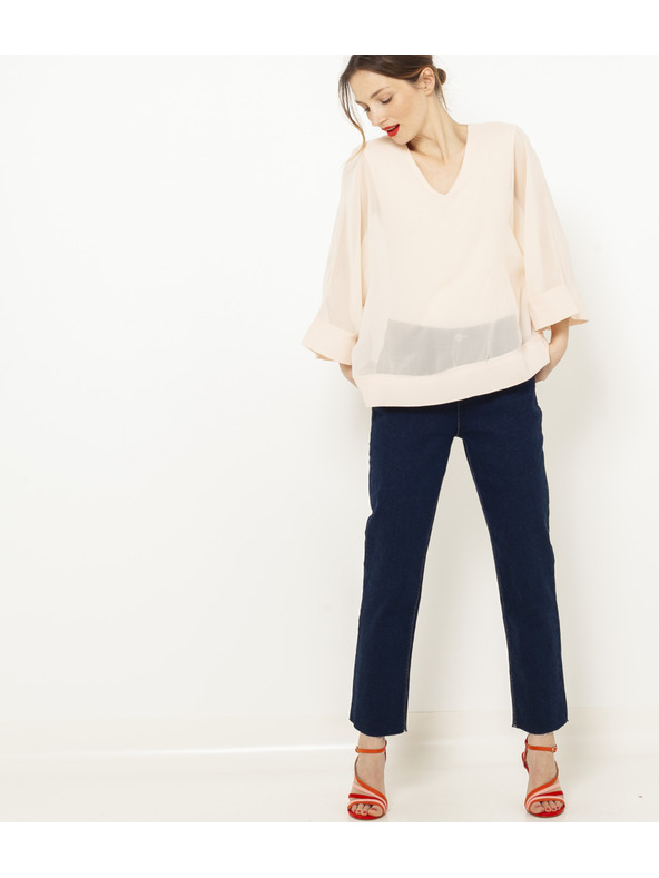 CAMAIEU Rožnata bluza CAMAIEU