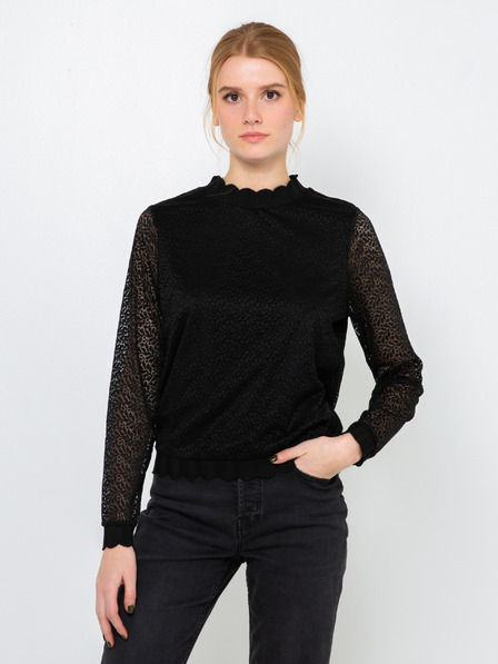 CAMAIEU Črna bluza CAMAIEU