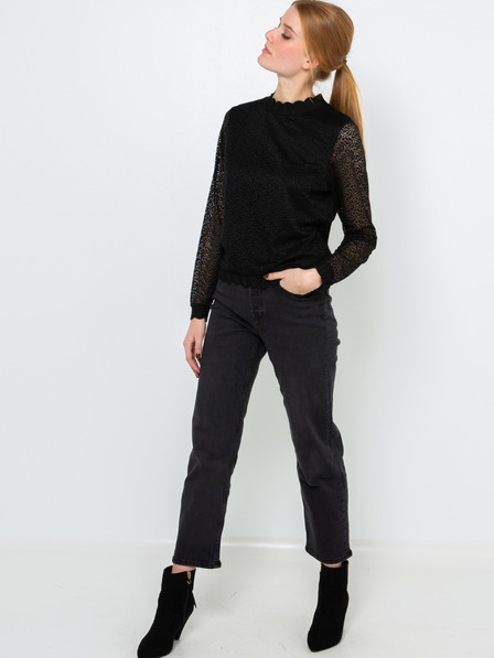 CAMAIEU Črna bluza CAMAIEU
