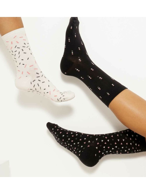 CAMAIEU Komplet treh nogavic CAMAIEU