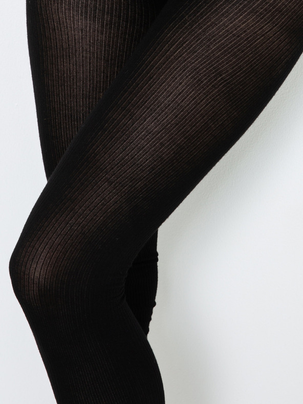 CAMAIEU Črne ženske nogavice CAMAIEU