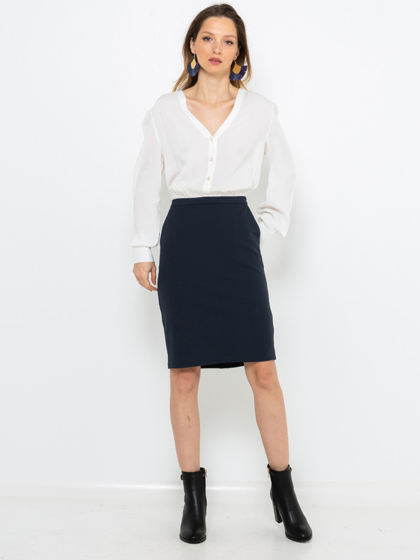 CAMAIEU Črno-bele obleke CAMAIEU