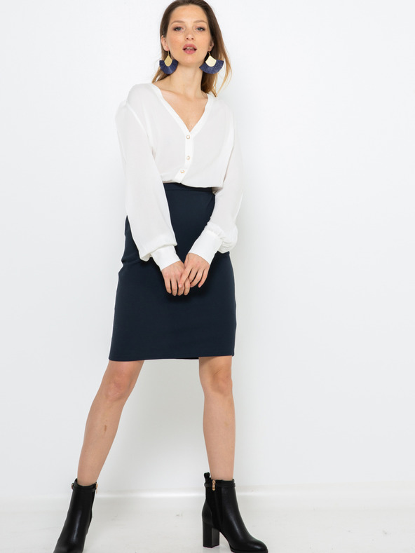 CAMAIEU Črno-bele obleke CAMAIEU