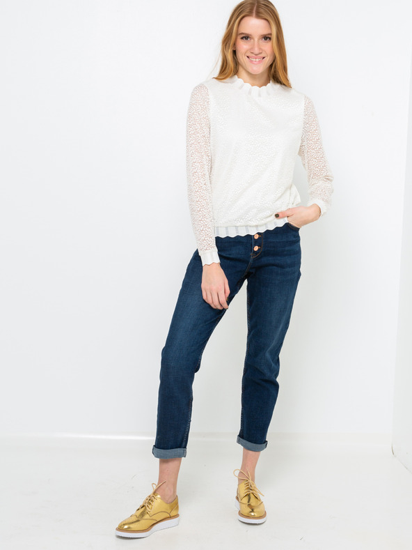 CAMAIEU Bela bluza CAMAIEU