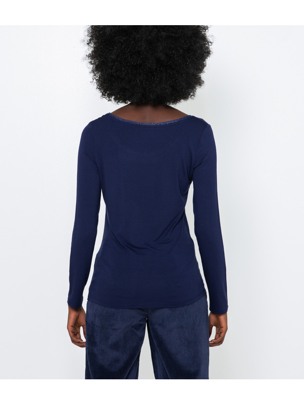 CAMAIEU Modra majica CAMAIEU