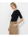 CAMAIEU Črna majica CAMAIEU