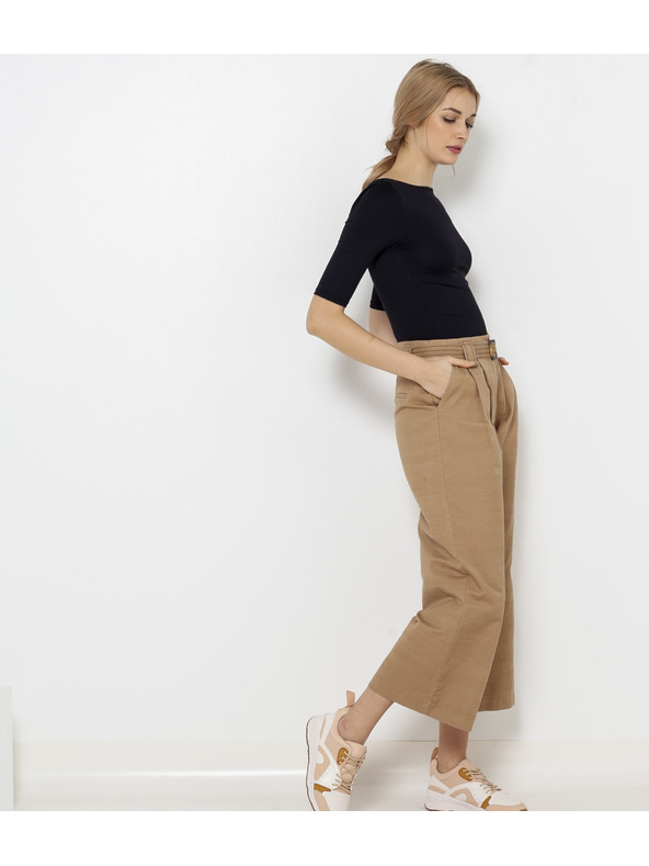 CAMAIEU Črna majica CAMAIEU