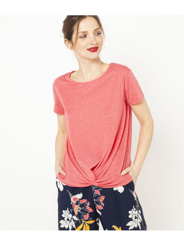 CAMAIEU Rožnat top CAMAIEU