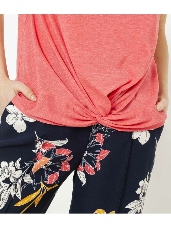 CAMAIEU Rožnat top CAMAIEU