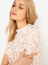 CAMAIEU Kremna vzorčasta bluza CAMAIEU