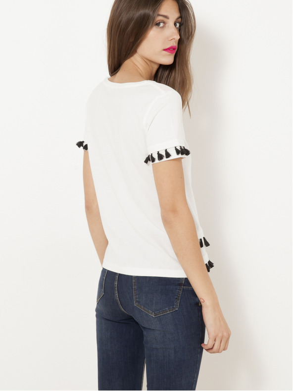 CAMAIEU Bela bluza CAMAIEU