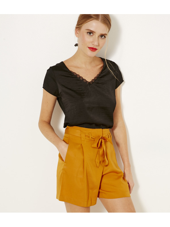 CAMAIEU Črn top CAMAIEU