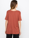 CAMAIEU Rjava majica CAMAIEU