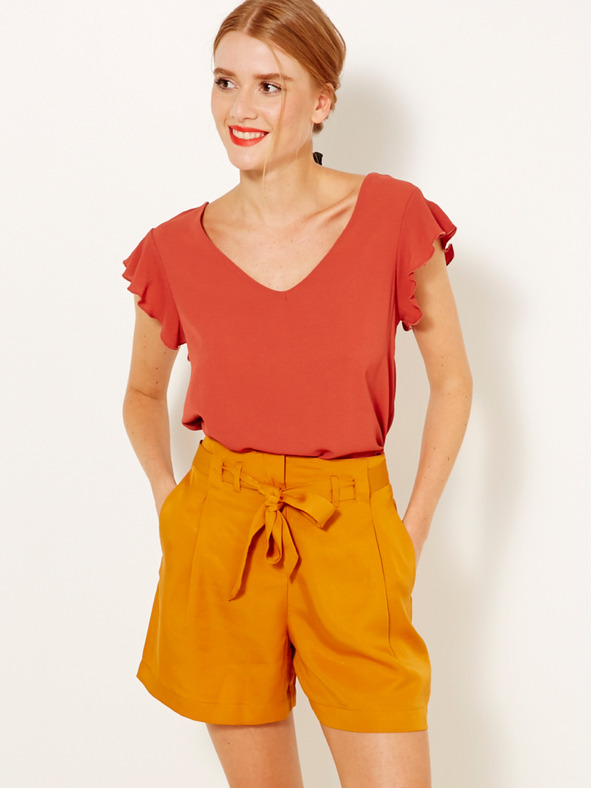 CAMAIEU Rdeč top CAMAIEU