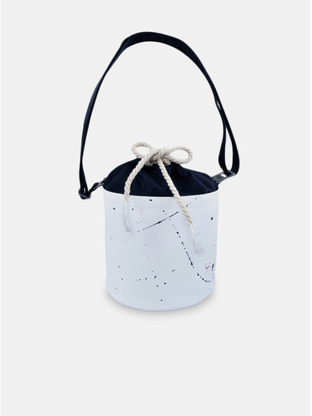 Xiss Bela ženska torbica Crossbody Kiss Mini White Splash