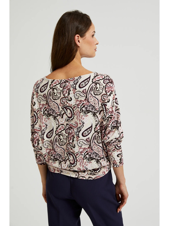 Moodo Svetlo bež ženski pulover