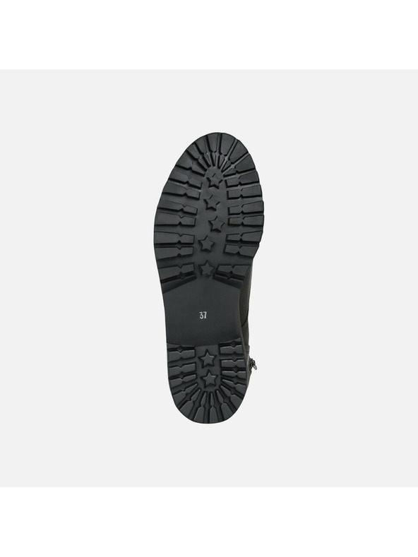 Geox Črni ženski gležnarji Geox Hoara