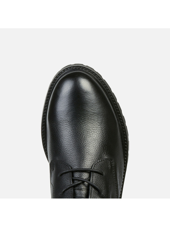 Geox Črni ženski gležnarji Geox Hoara