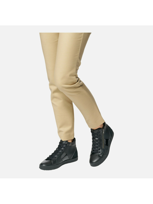 Geox Črne ženske superge Geox Blomiee