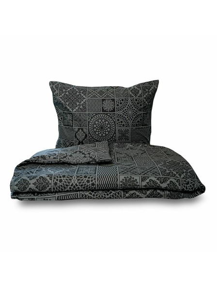 Kvalitex Francosko bombažno posteljnino renforcé 220x200, 70x90cm TOKYO črno