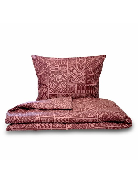 Kvalitex Francosko bombažno posteljnino renforcé 240x220, 70x90cm TOKYO vinsko