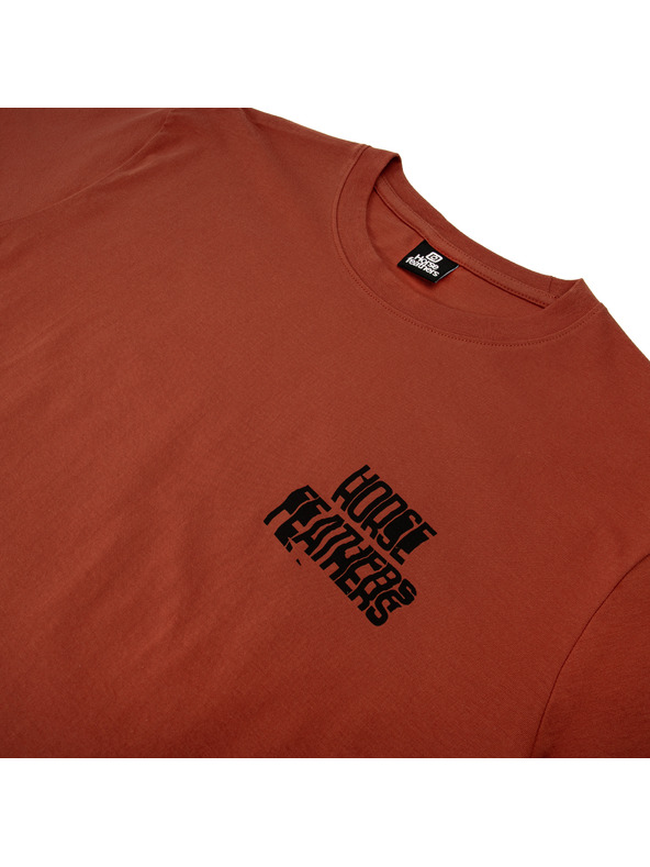 Horsefeathers Rdeča majica Xerox HORSEFEATHERS