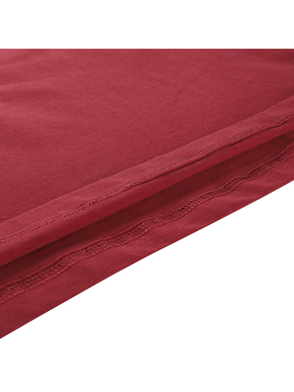 ALPINE PRO Moška bombažna majica ALPINE PRO SUMEK merlot različica pc