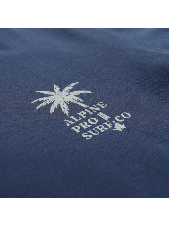 ALPINE PRO Moška bombažna majica ALPINE PRO SUMEK moonlit ocean različica pb