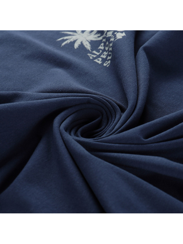 ALPINE PRO Moška bombažna majica ALPINE PRO SUMEK moonlit ocean različica pb