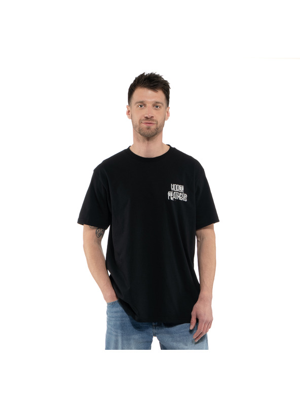 Horsefeathers Črna majica Xerox HORSEFEATHERS