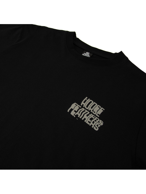 Horsefeathers Črna majica Xerox HORSEFEATHERS