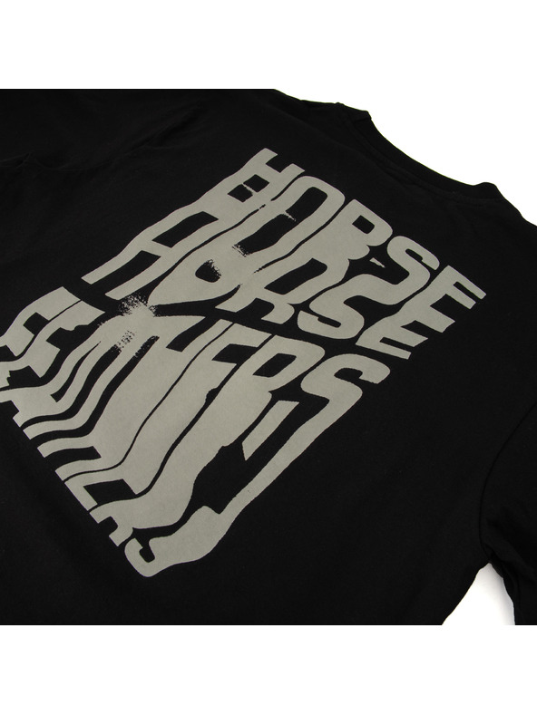 Horsefeathers Črna majica Xerox HORSEFEATHERS