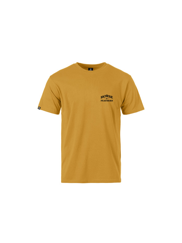 Horsefeathers Rumena majica Summit HORSEFEATHERS