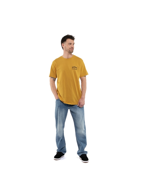 Horsefeathers Rumena majica Summit HORSEFEATHERS