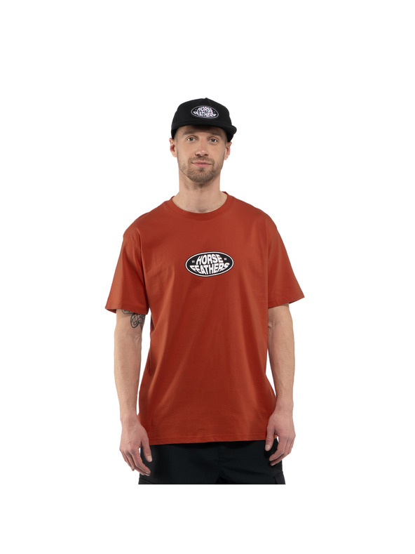 Horsefeathers Rdeča majica Dynamo HORSEFEATHERS