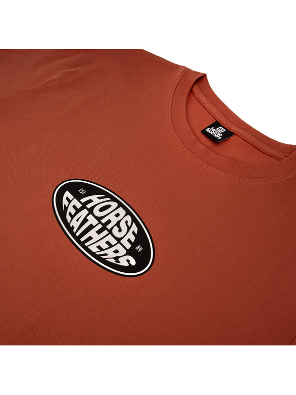 Horsefeathers Rdeča majica Dynamo HORSEFEATHERS