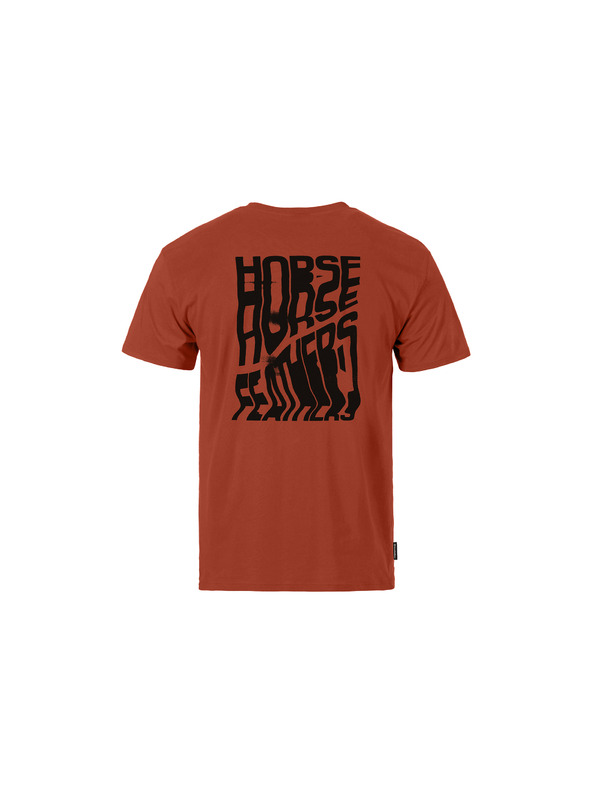 Horsefeathers Rdeča majica Xerox HORSEFEATHERS