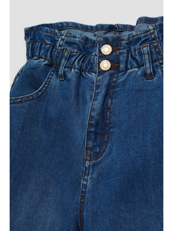 Moodo Ženske jeans hlače Moodo – temno modre