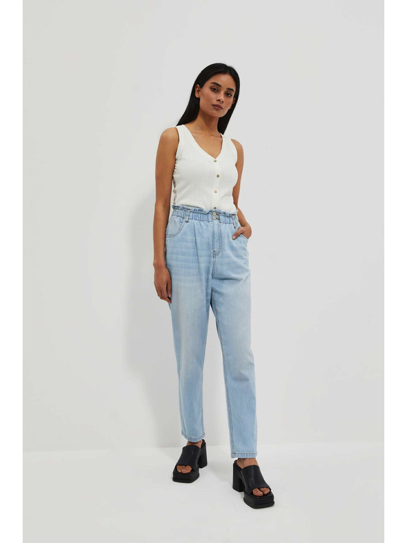 Moodo Ženske jeans hlače Moodo – modre
